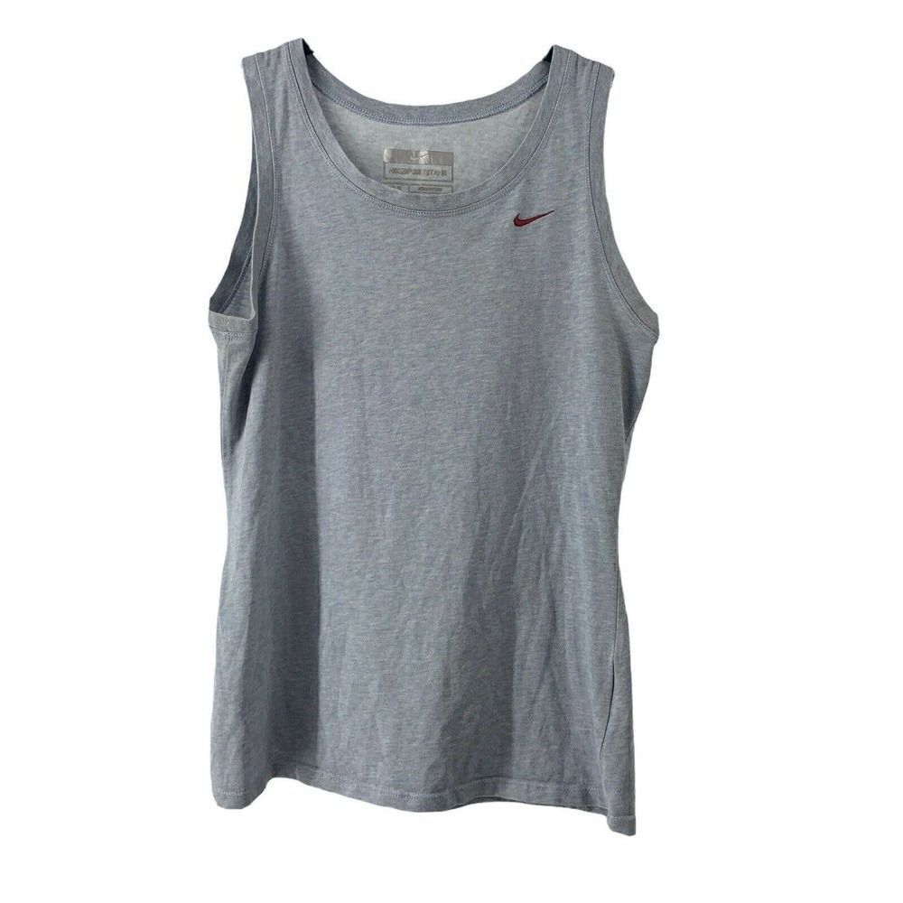 Nike Sports Tank Basic Gray Medium Sleeveless Top